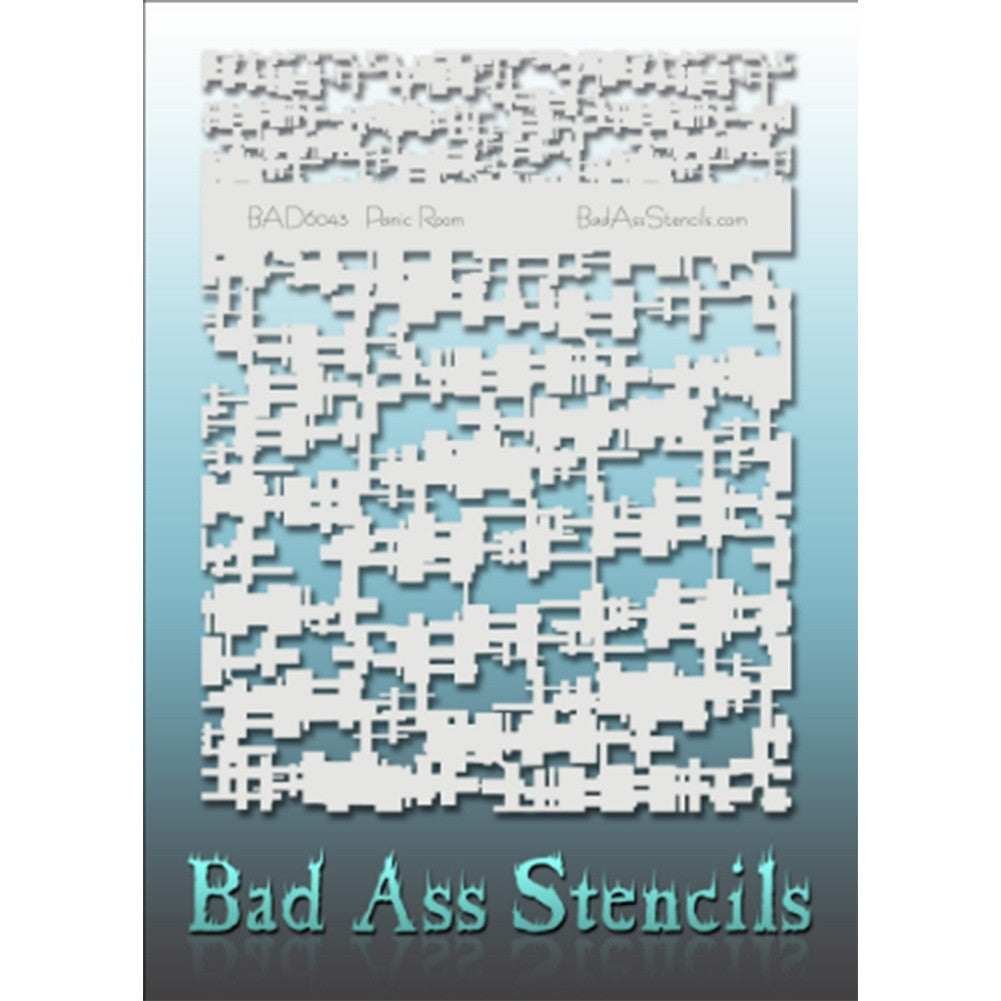 Bad Ass Full Size Stencils - Panic Room (BAD6043)