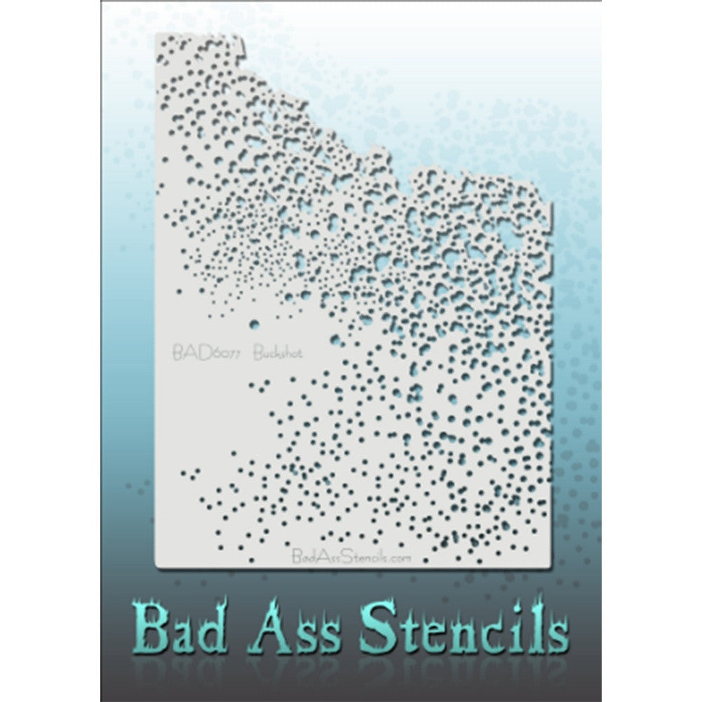 Bad Ass Full Size Stencils - Buckshot (BAD6077)