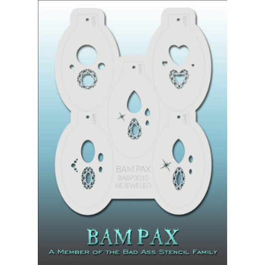 BAM PAX Stencils - Bejeweled (BABP 3010)