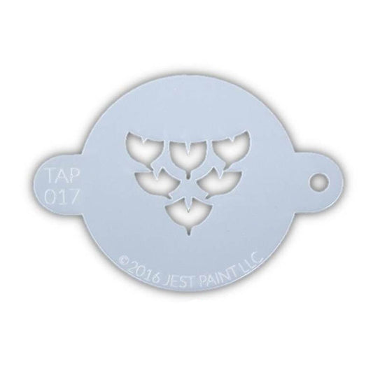 TAP Face Paint Stencil - Dragon Scales (017)