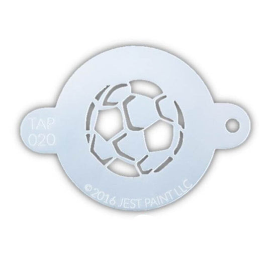 TAP Face Paint Stencil - Soccer Ball (020)