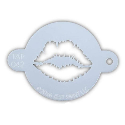 TAP Face Paint Stencil - Lip Print (042)