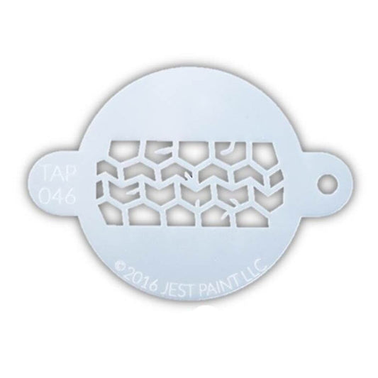 TAP Face Paint Stencil - Tire Track (046)