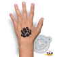 TAP Face Paint Stencil - Mermaid Crown Clam Shell (102)