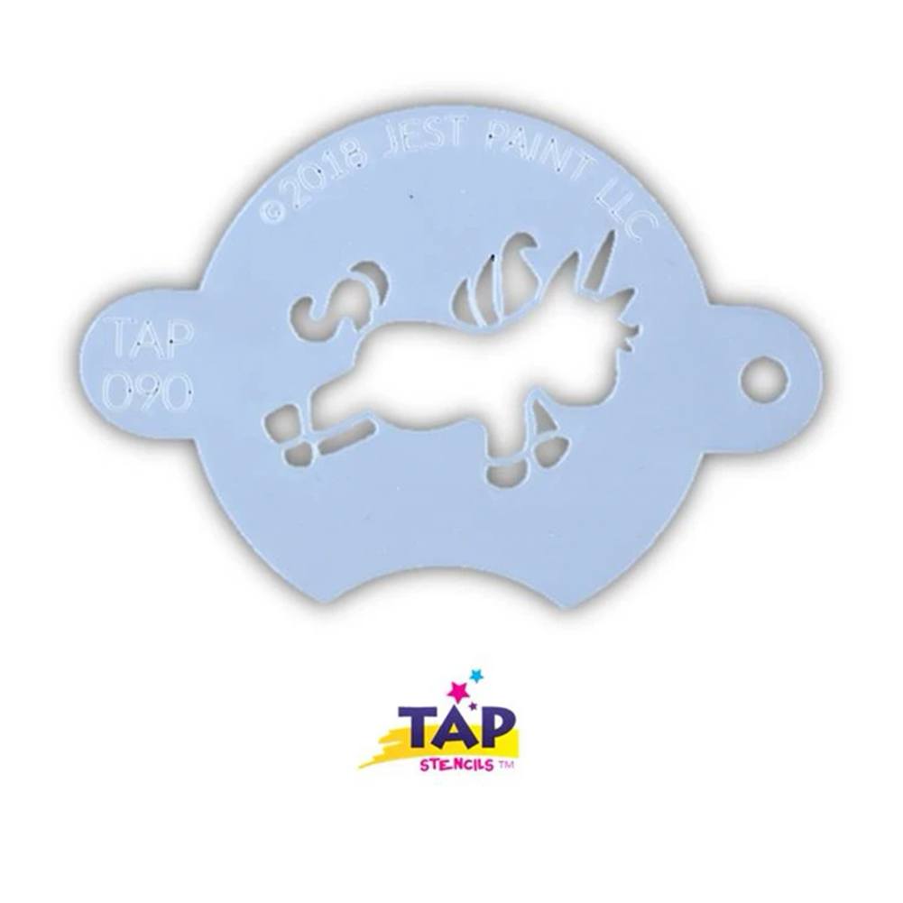 TAP Face Paint Stencil - Chubby Little Unicorn (090)