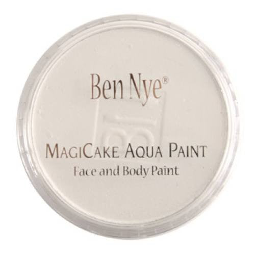 Ben Nye MagiCake Face Paints - White LA-1 (0.77 oz/22 gm)