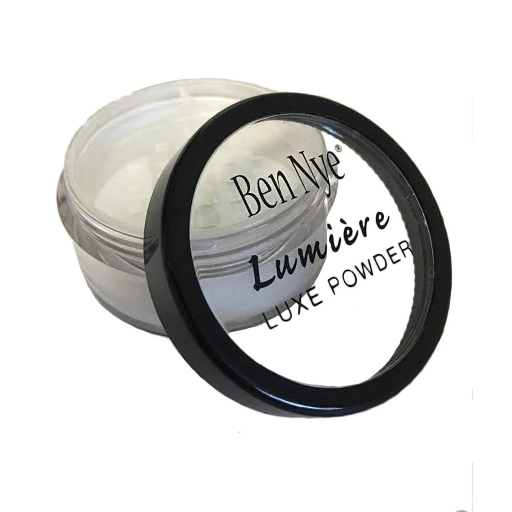 Ben Nye Lumiere Luxe Shimmer Powder - Ice LX-1 (0.21 oz)