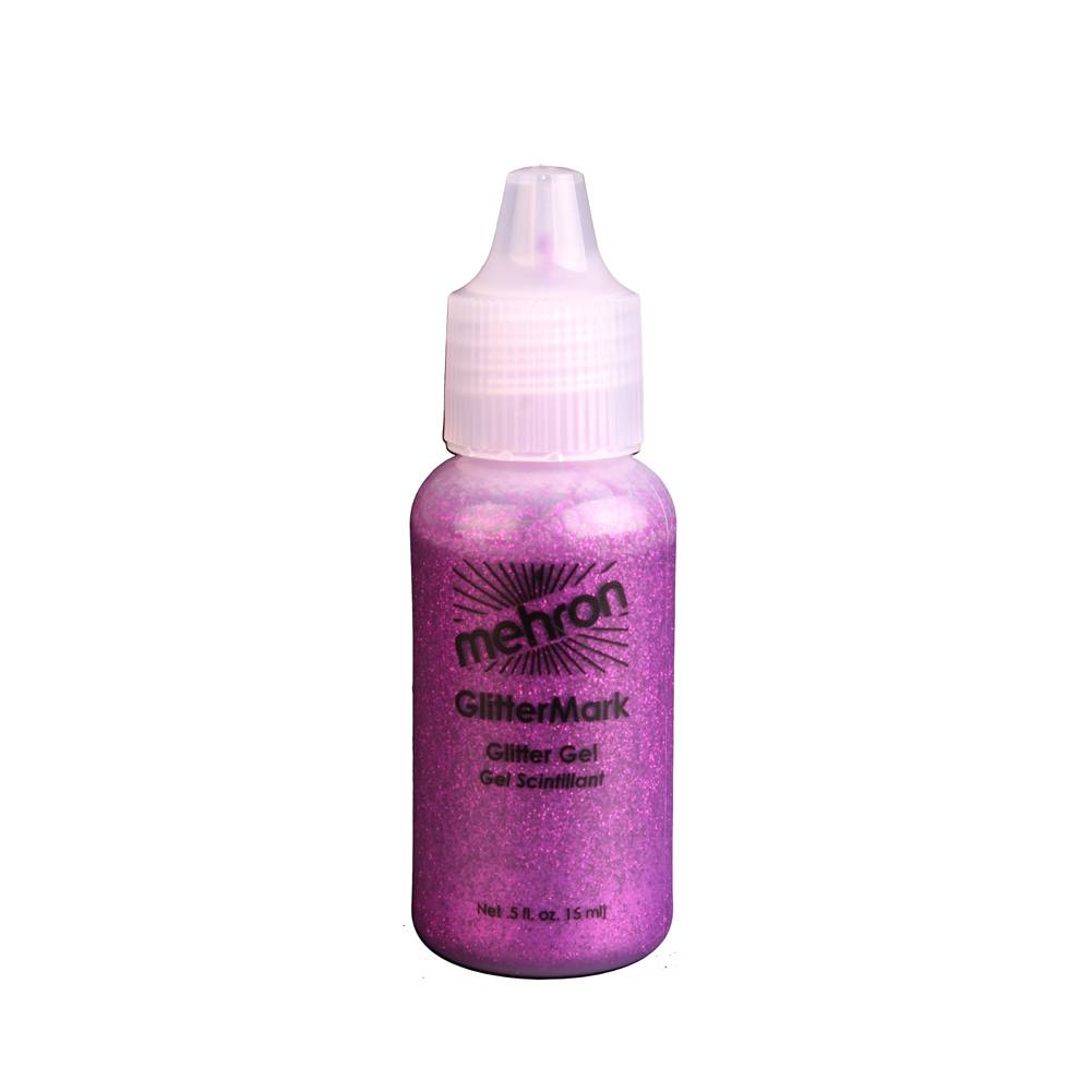 Mehron GlitterMark Liquid Glitter Fuchsia Pink F (0.5 oz)