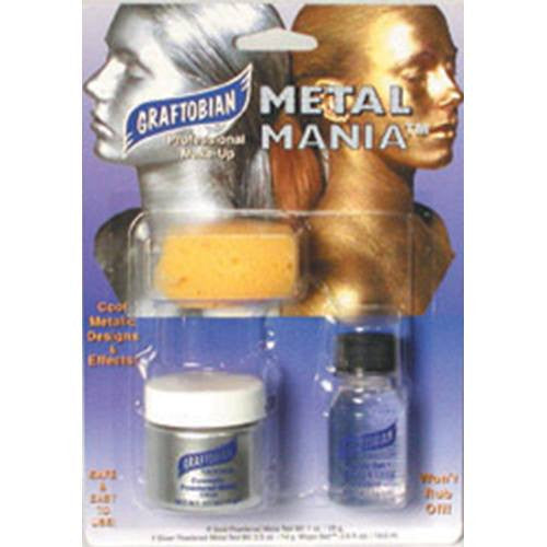 Graftobian Metal Mania Kit - Silver