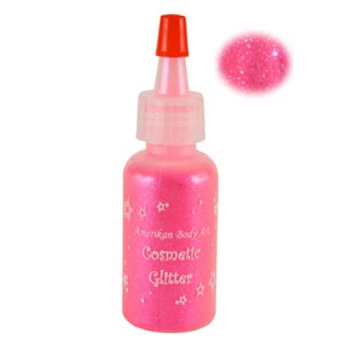 Amerikan Body Art Semisheer Glitter - Electric Pink 0.5 oz