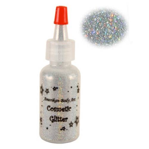 Semisheer Body Glitter - Holographic Silver (0.5 oz)