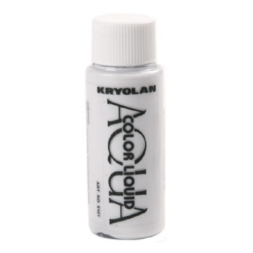 Kryolan Aquacolor Liquid - White (1 oz)