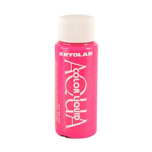 Kryolan Aquacolor Liquid - Dayglow Pink (1 oz)