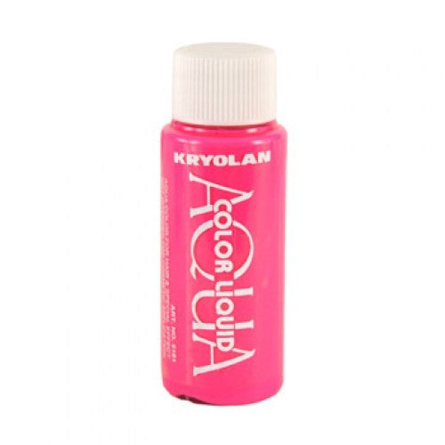 Kryolan Aquacolor Liquid - Dayglow Pink (1 oz)