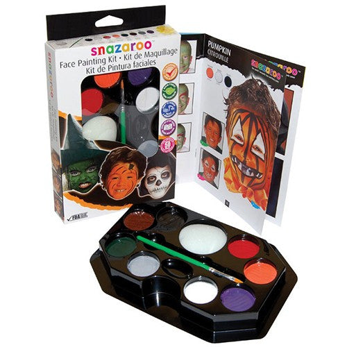 Snazaroo Face Paint Palette - Halloween (8 Colors)