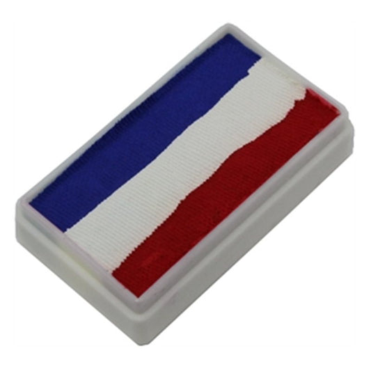 TAG 1-Stroke Split Cakes - 3 Color Red/White/Blue (30 gm)