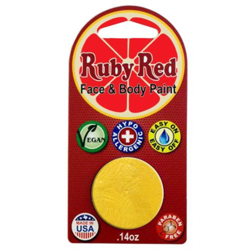 Ruby Red Face Paints - Yellow 350 (2 ml)