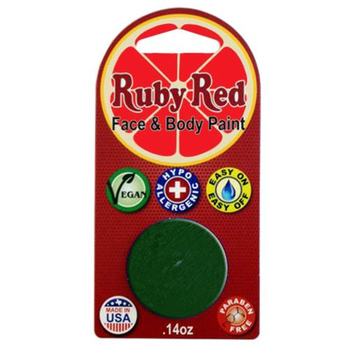 Ruby Red Face Paints - Green 550 (2 ml)