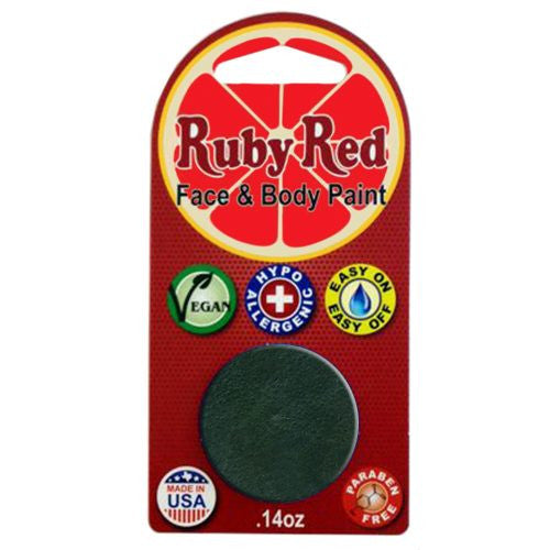 Ruby Red Face Paints - Forest Green 580 (2 ml)