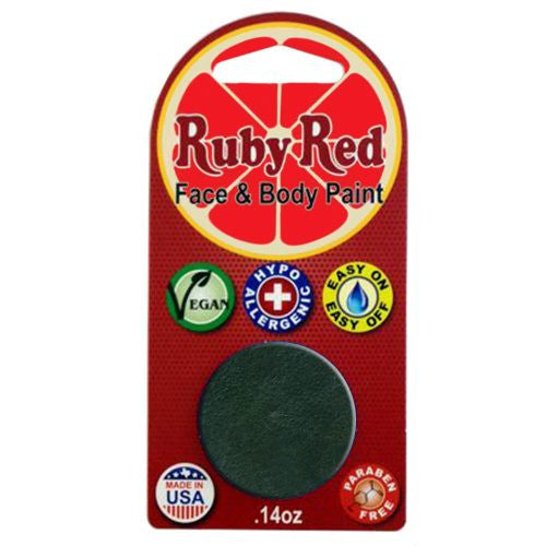 Ruby Red Face Paints - Forest Green 580 (2 ml)