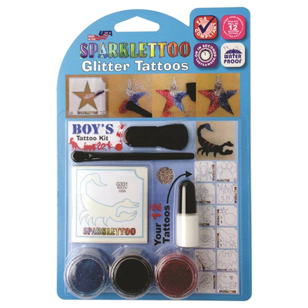 Ruby Red Sparklettoo Kit - Boy's