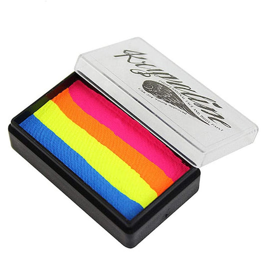 Kryvaline One Stroke Split Cakes - Neon Cotton Candy (30 gm)