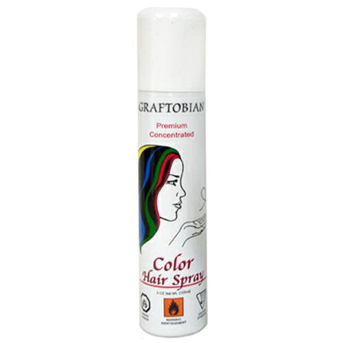 Graftobian Colorspray Hair Spray - White (5 oz)