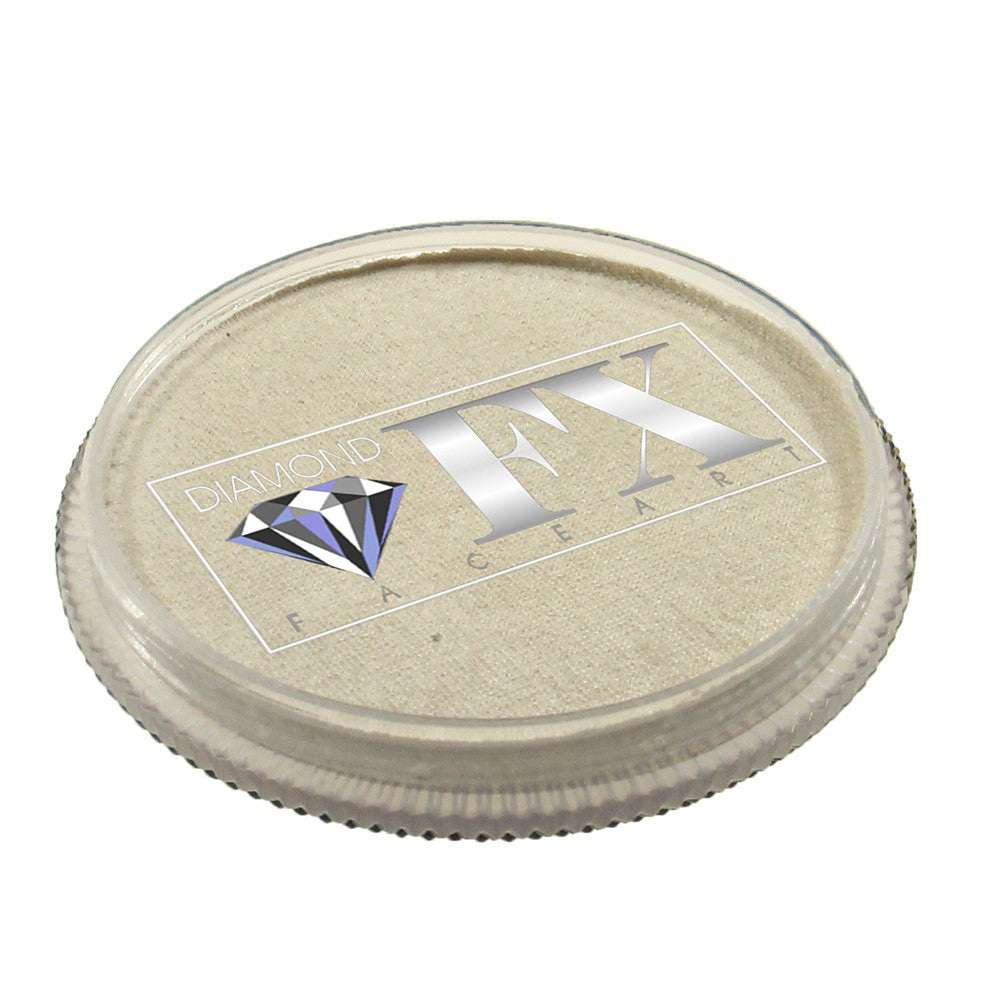 Diamond Face Paints - Metallic White M01 (30 gm):