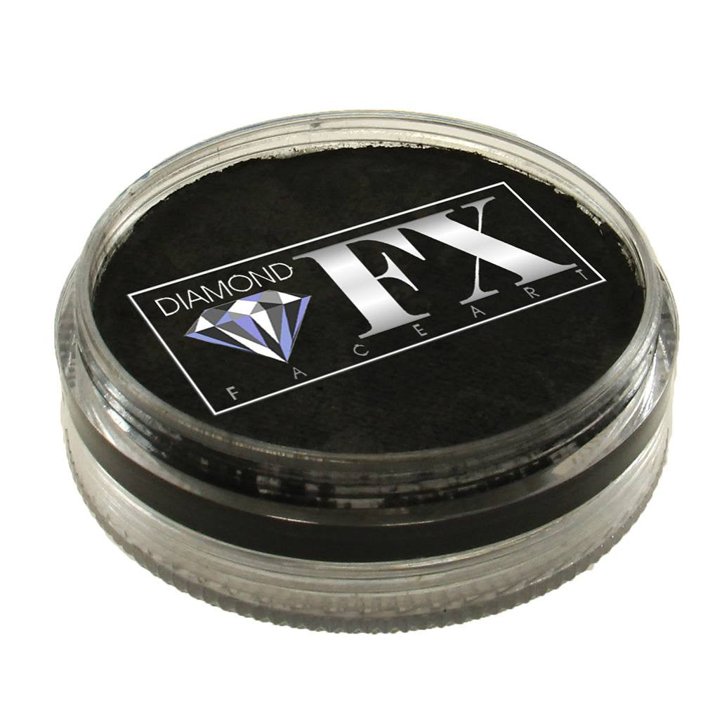 Diamond Face Paints - Metallic Black M10 (45 gm)