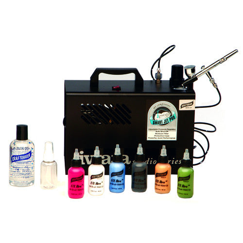 Graftobian Single Airbrush System - Primary Shades