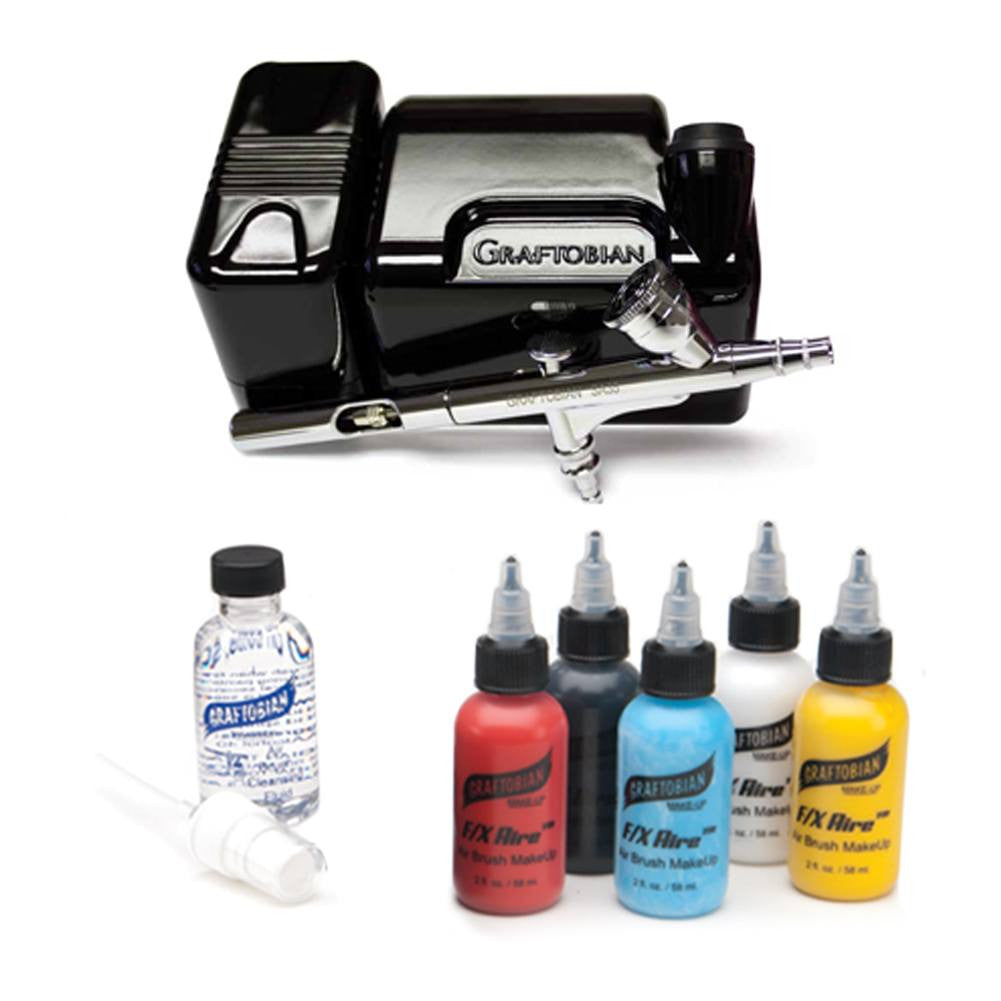 Graftobian Walk Around Airbrush System - FX Aire - Black