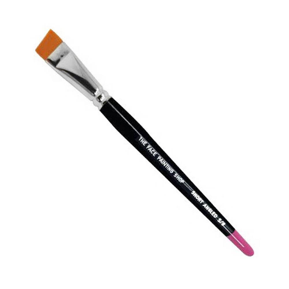 The Face Painting Shop Short Angled Brush (5/8")
