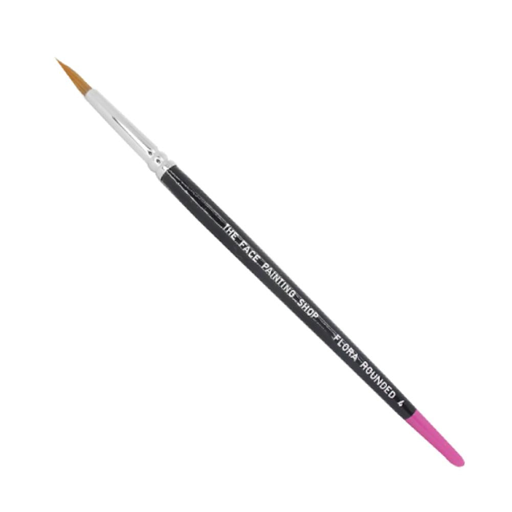 The Face Painting Shop Rounded Flora #4 Brush (3/16")