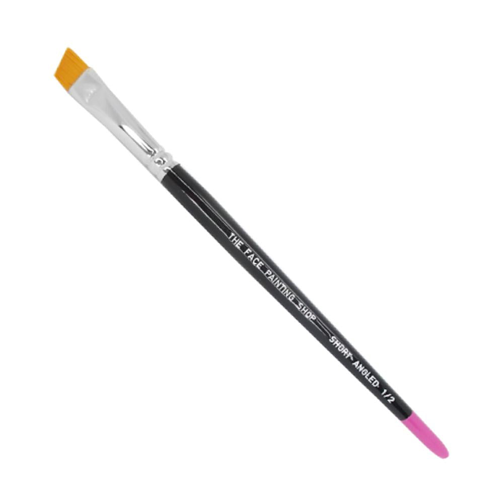 The Face Painting Shop Short Angled Brush (1/2")