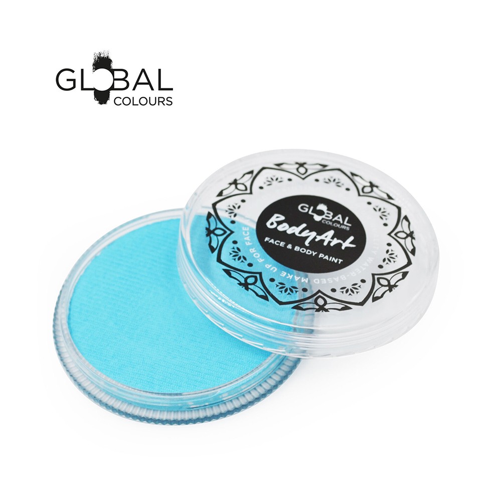 Global Colours Blue Face Paint -  Standard Baby Blue (32 gm)