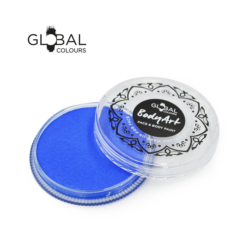 Global Colours Blue Face Paint -  Standard Fresh Blue (32 gm)