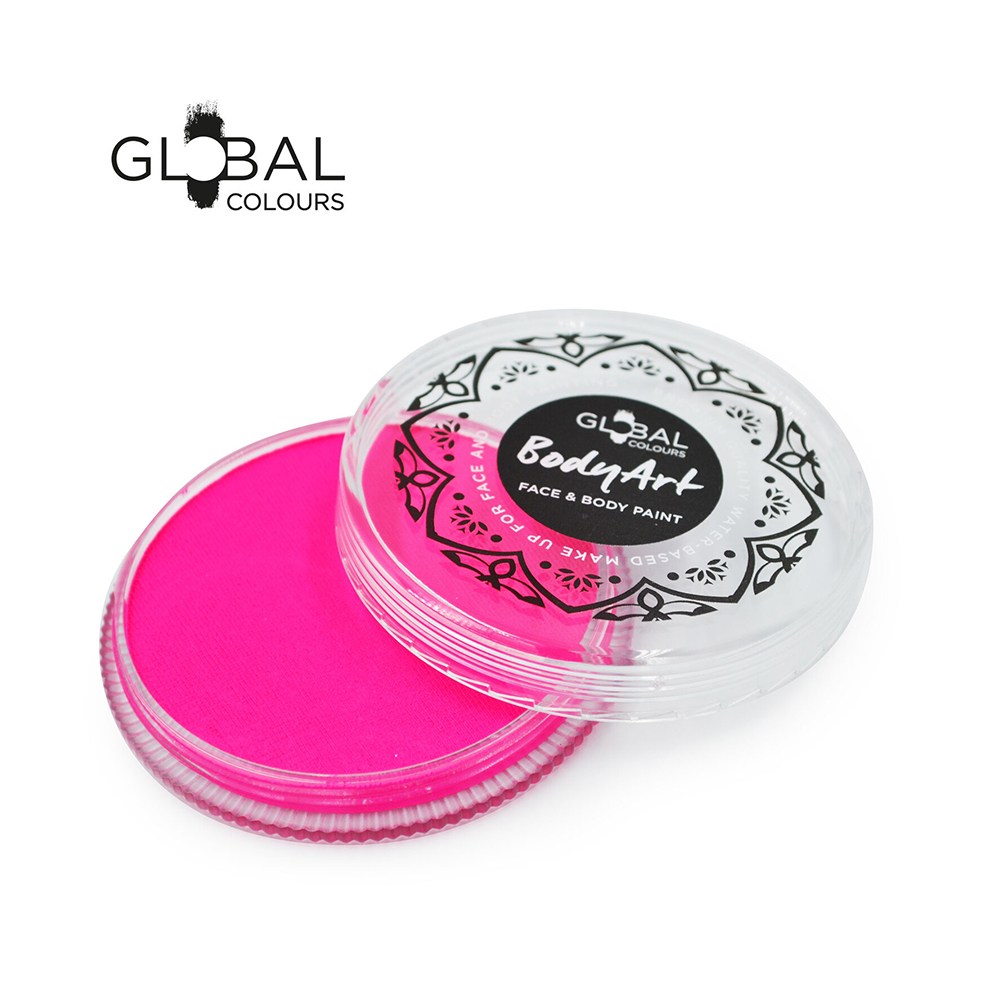 Global Colours Face Paint -  Neon Magenta (32 gm)