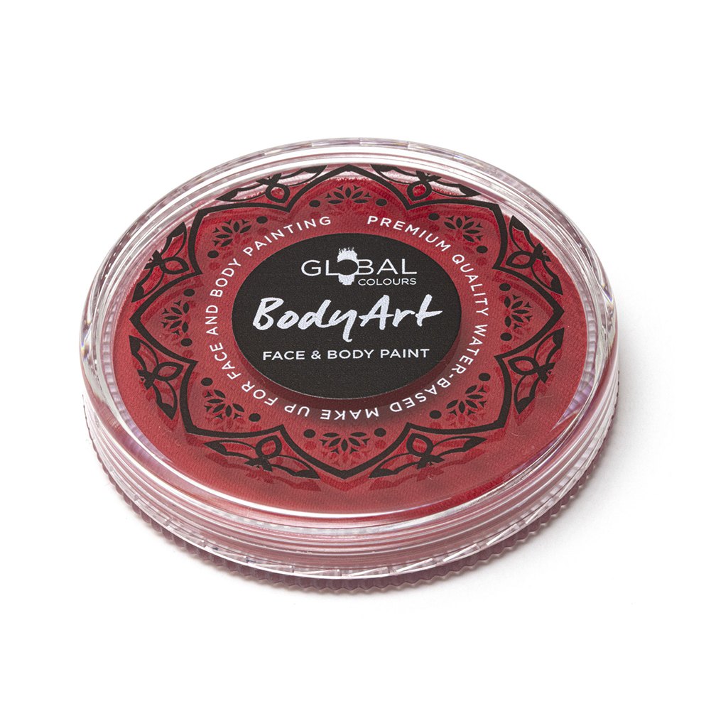 Global Colours Red Face Paint -  Standard Old Red (32 gm)