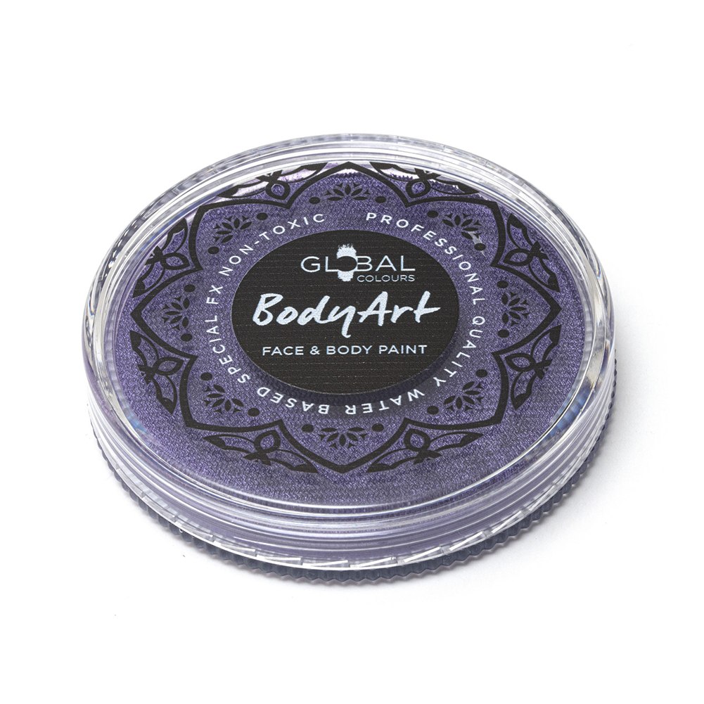 Global Colours Purple Face Paint -  Pearl Lilac (32 gm)