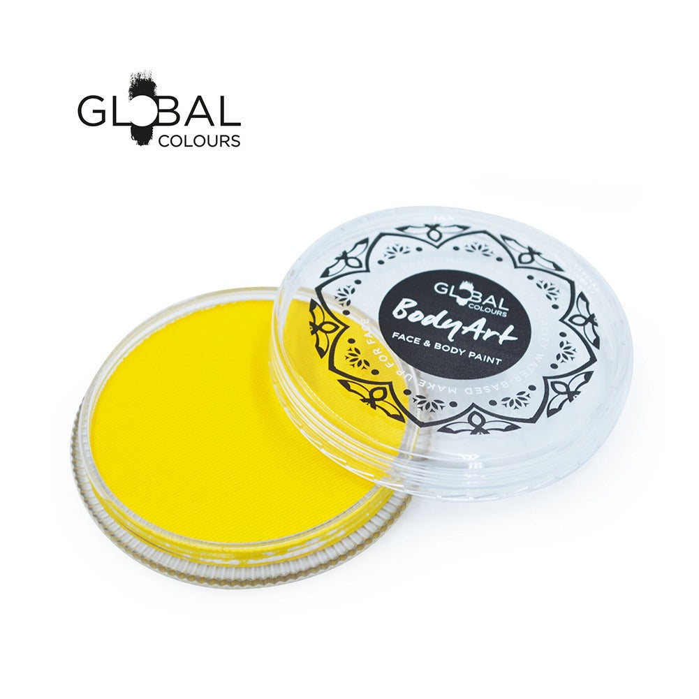 Global Colours Yellow Face Paint - Standard Yellow (32 gm)