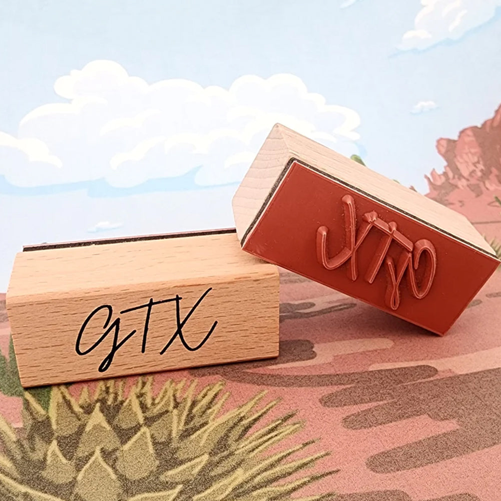 GTX Facepaint One Stroke Box Rubber Stamp (2 pcs)