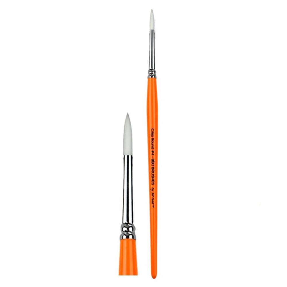 Jest Paint Bolt Brush - Crisp Round # 4 (1/8")