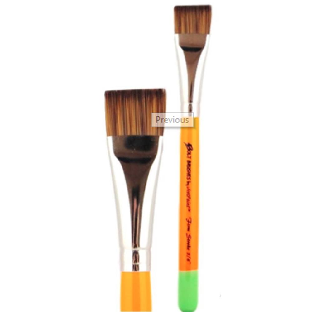Jest Paint Bolt Brush - Firm (3/4") - New Pointed Handle