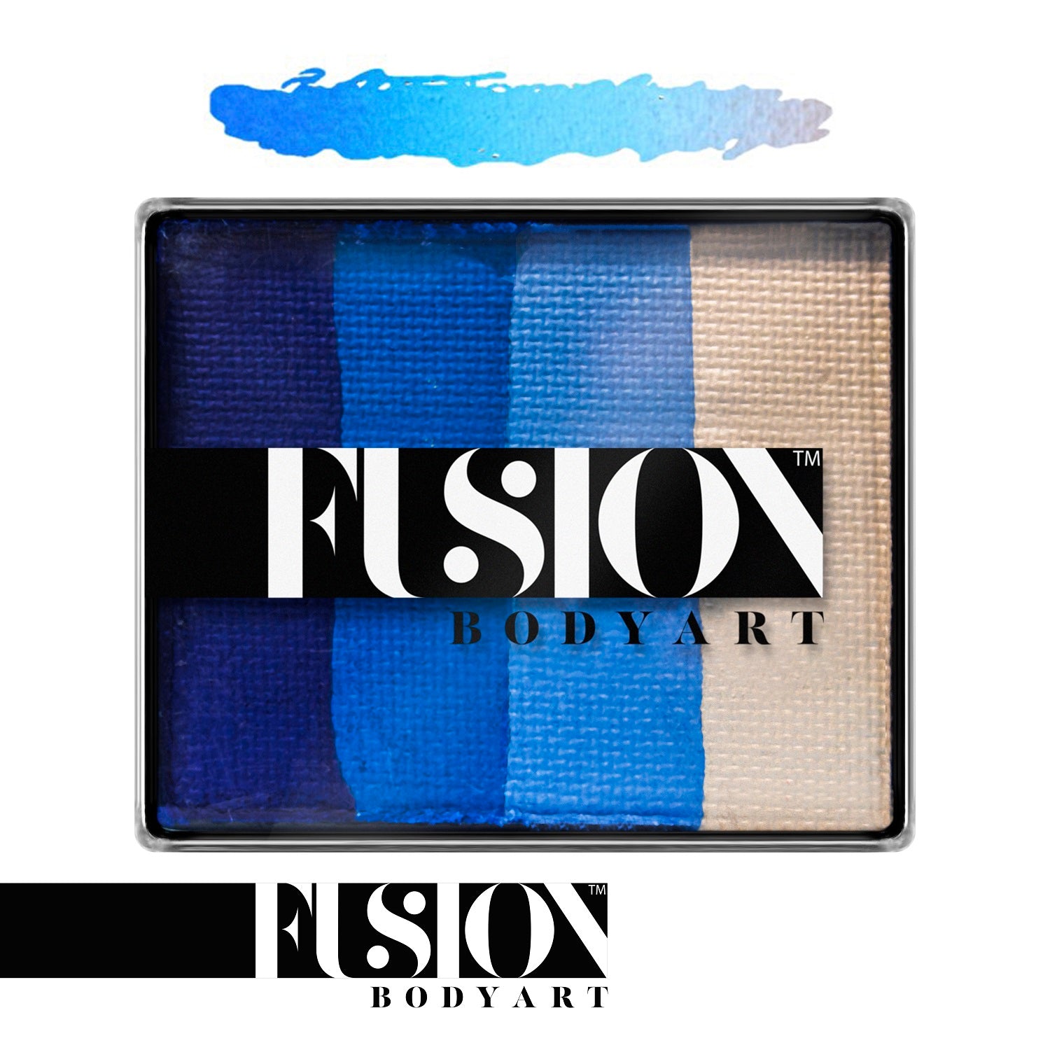 Fusion Body Art Rainbow Split Cake - Frozen Shimmer (50 gm)