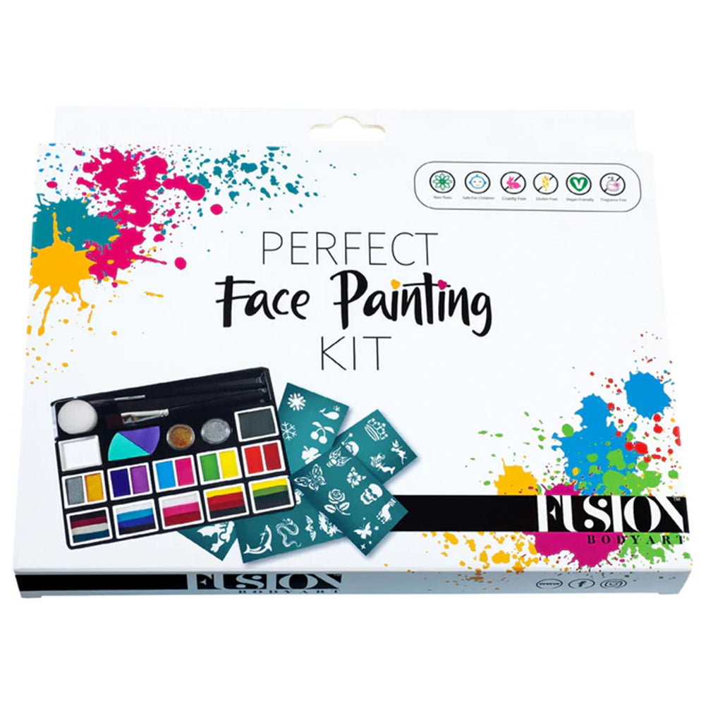 Fusion Body Art & FX Perfect Face Painting Kit