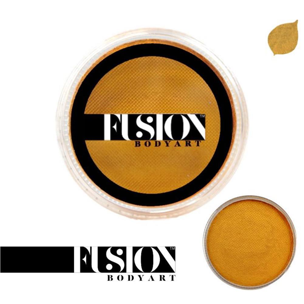 Fusion Body Art Face & Body Paint - Pearl Metallic Gold (32 gm)