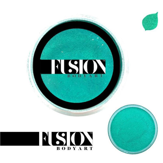 Fusion Body Art Face & Body Paint - Pearl Mermaid Green (25 gm)