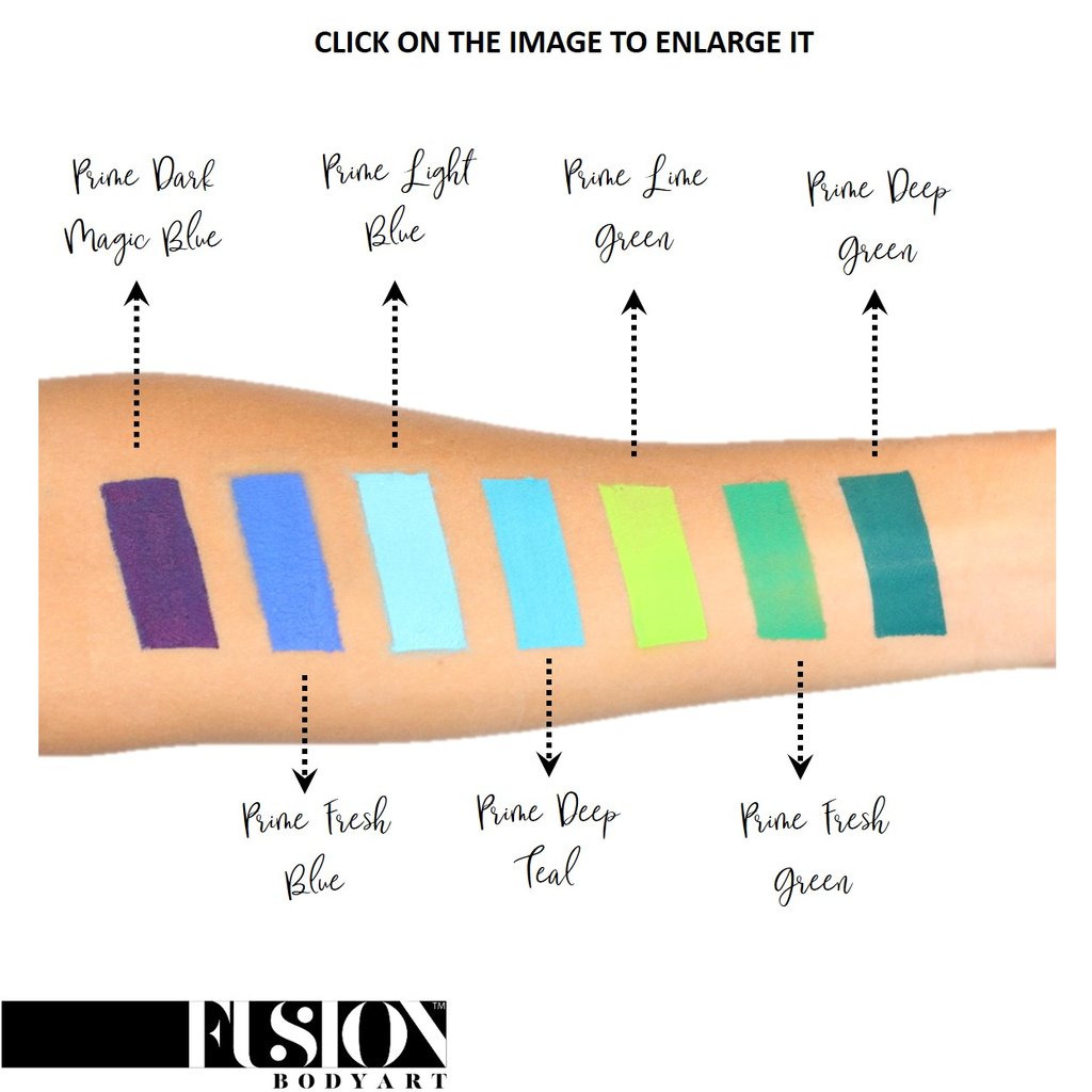 Fusion Body Art Face & Body Paint - Prime Lime Green (32 gm)