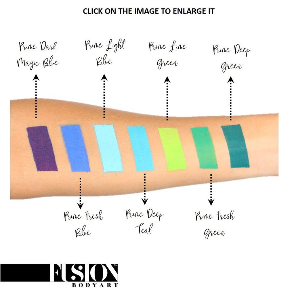 Fusion Body Art Face & Body Paint - Prime Fresh Blue (32 gm)