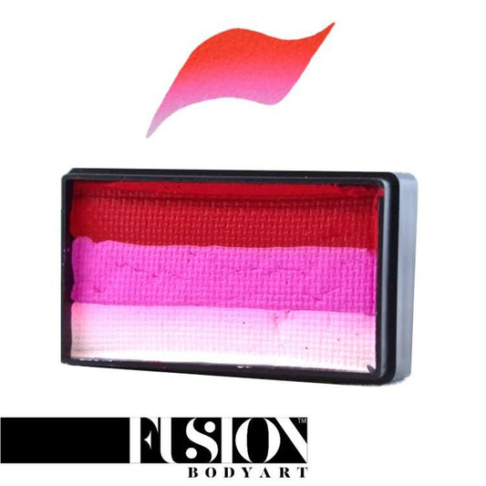 Fusion Body Art One Stroke Split Cake - Bold Rose (30 gm)